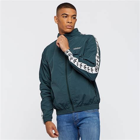 adidas tnt tape jacket grün|Adidas Originals TNT Tape Wind Track Jacket Green BS4623 XL .